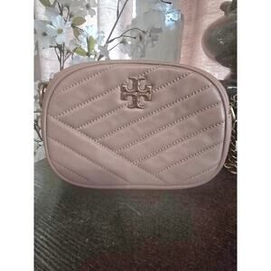 Tory Burch Meadowsweet Kira Chevron Camera Bag/Crossbody EUC